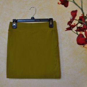 Lime Green Bodycon Skirt